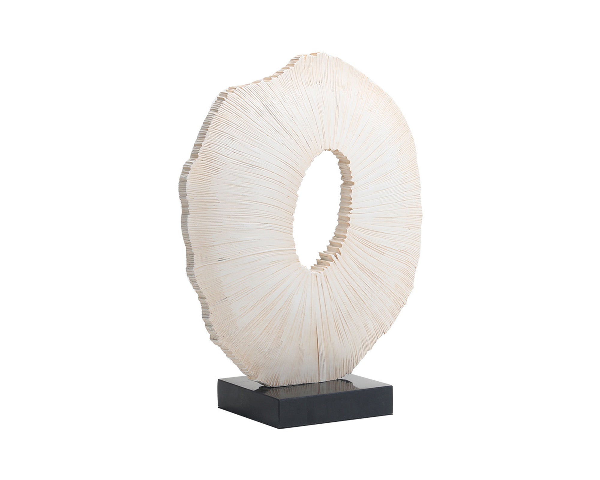 Liang & Eimil Worn by Time Sculpture – Beige & Black