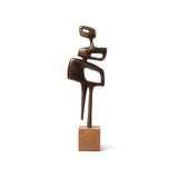 Liang & Eimil Thalassa Sculpture - Golden Bronze/Marble