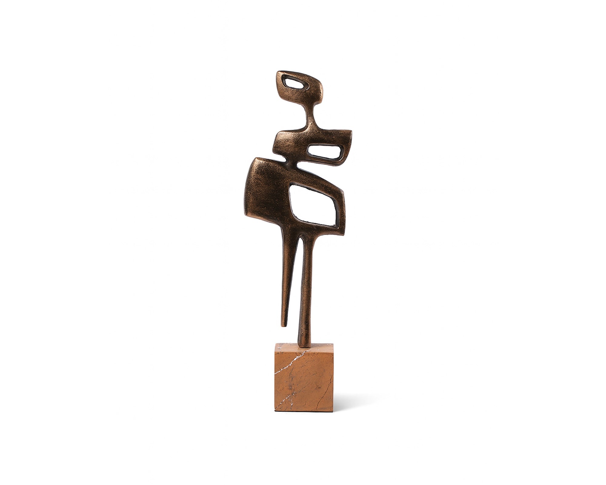 Liang & Eimil Thalassa Sculpture - Golden Bronze/Marble