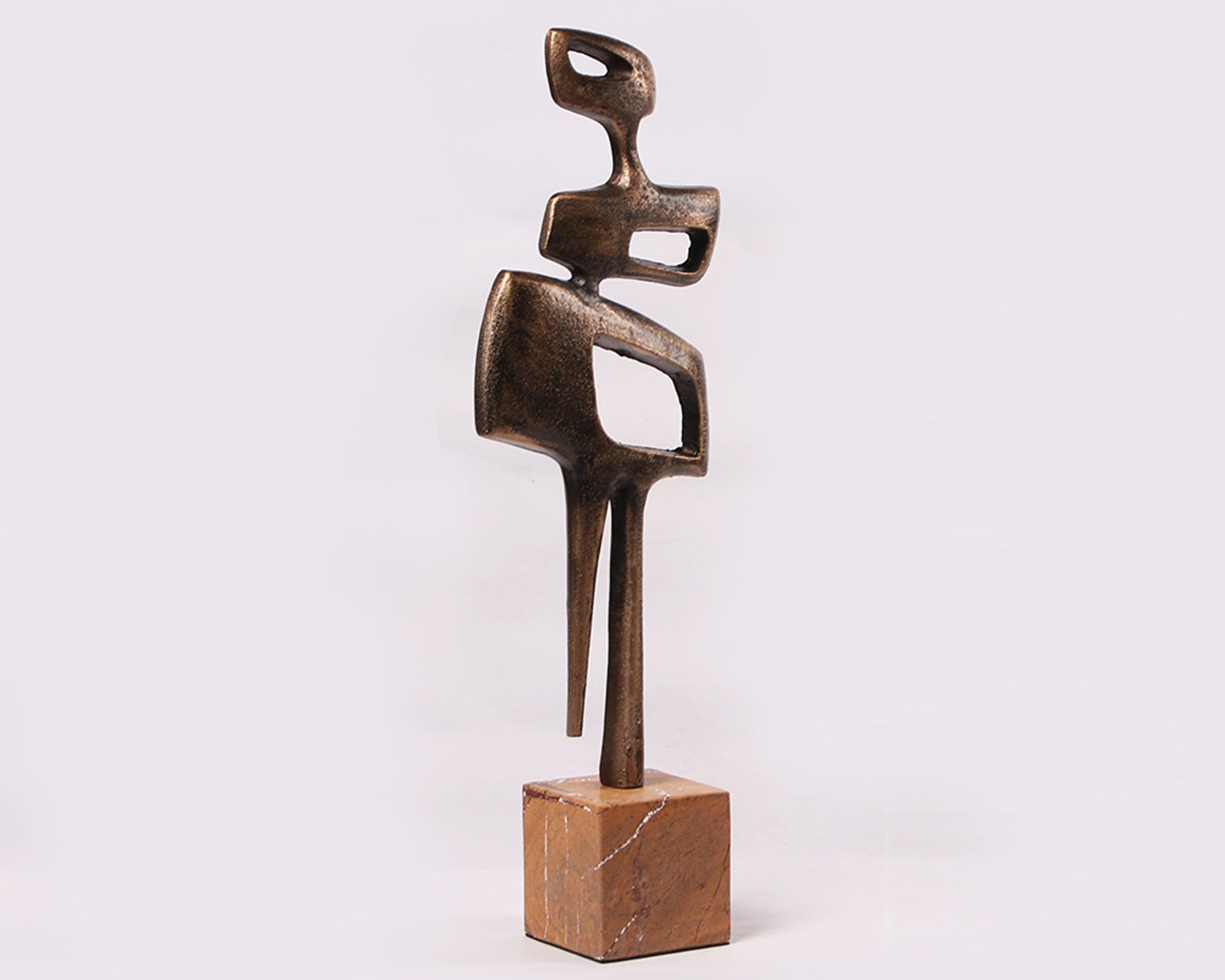 Liang & Eimil Thalassa Sculpture - Golden Bronze/Marble