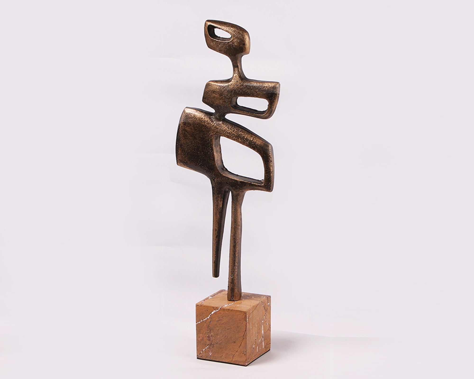 Liang & Eimil Thalassa Sculpture - Golden Bronze/Marble