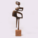 Liang & Eimil Thalassa Sculpture - Golden Bronze/Marble