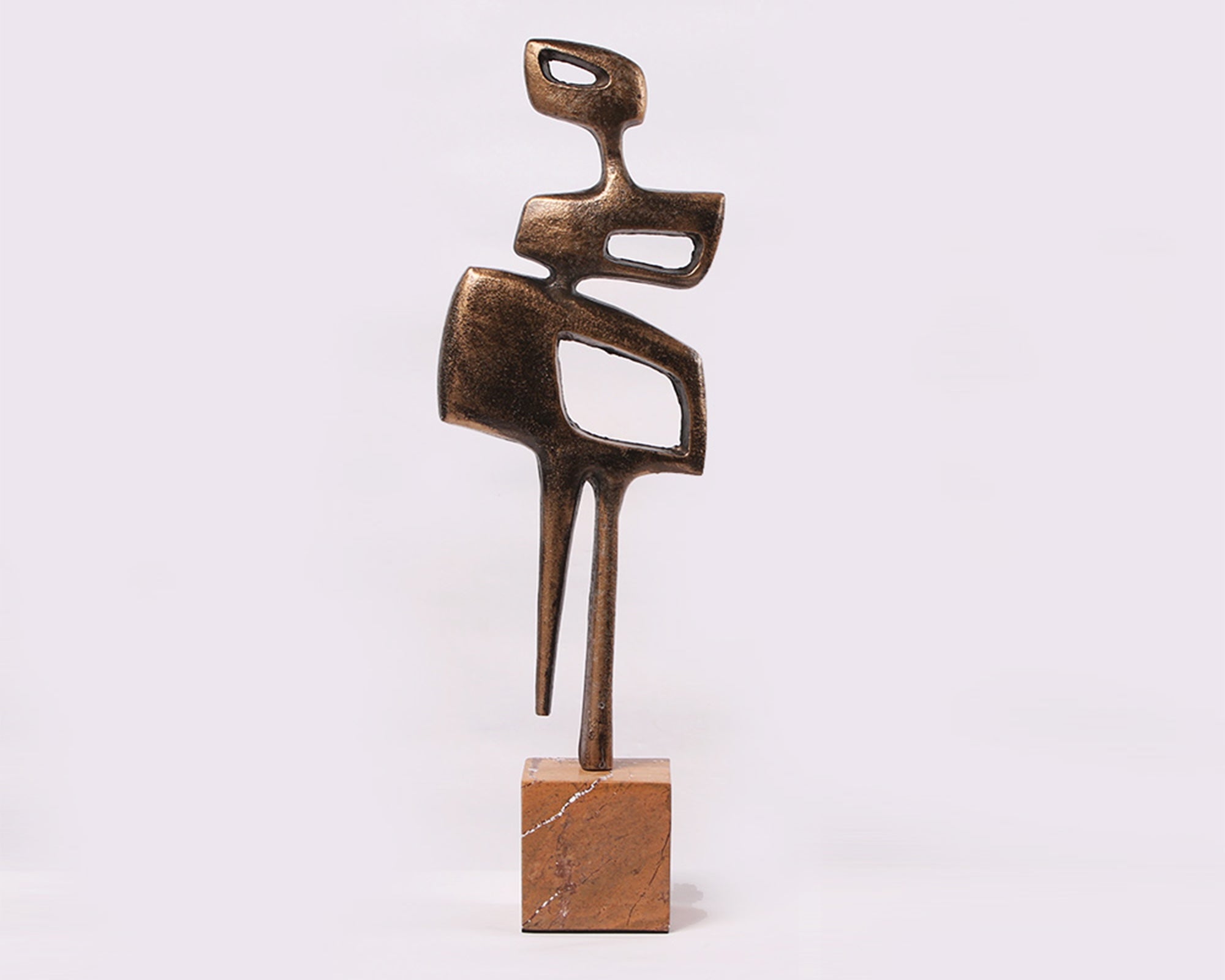 Liang & Eimil Thalassa Sculpture - Golden Bronze/Marble