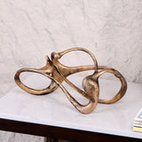 Liang & Eimil Aion Sculpture – Golden Bronze