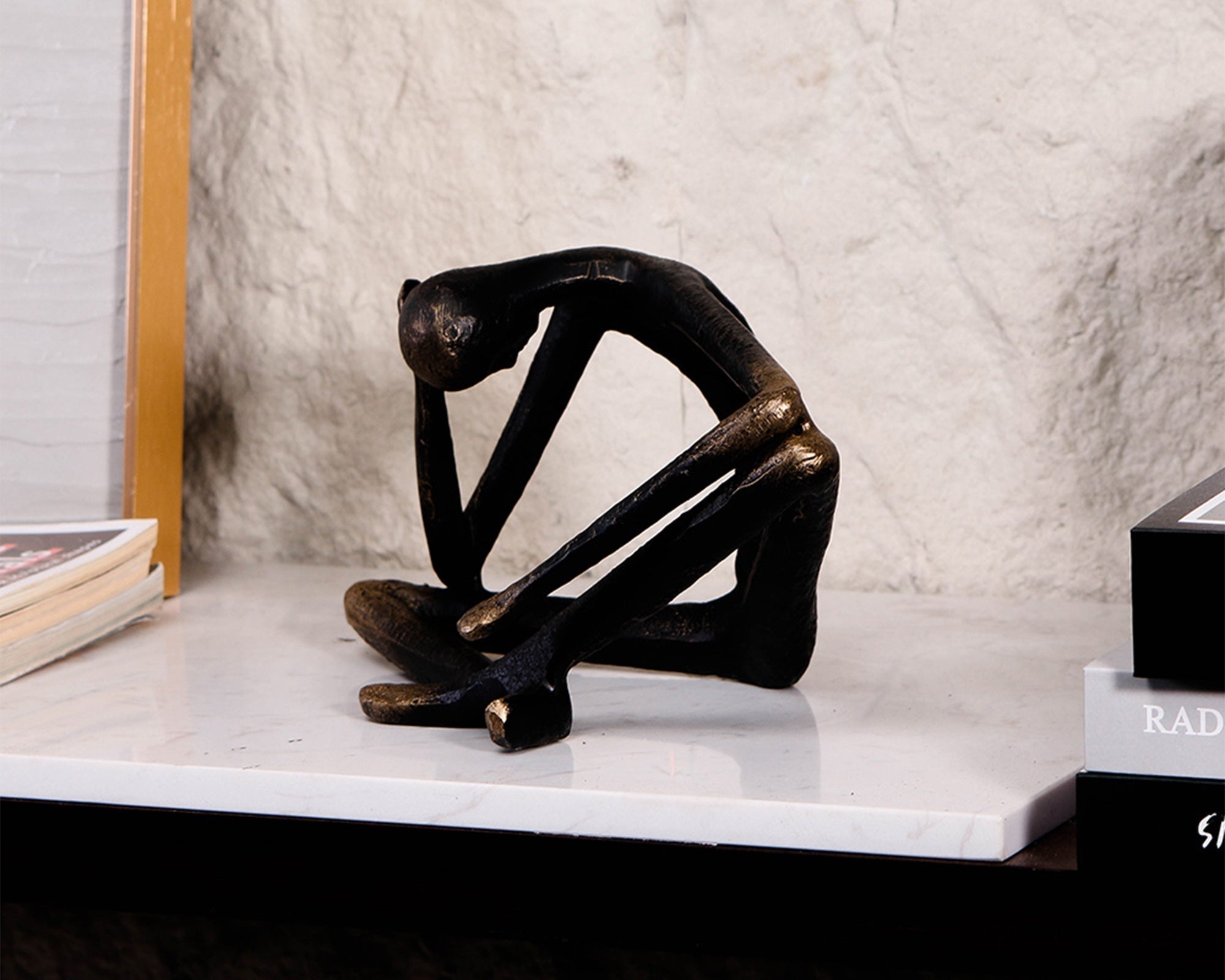 Liang & Eimil Solon Sculpture – Dark Bronze