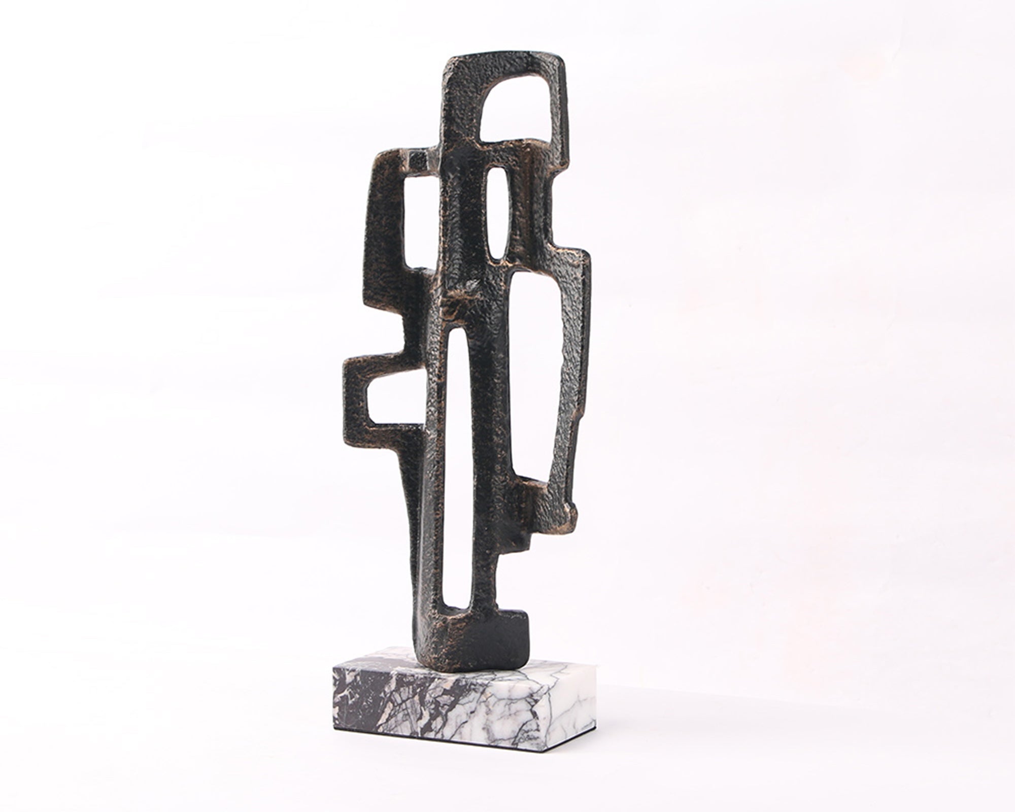 Liang & Eimil Talos Sculpture – Dark Bronze/Marble
