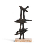 Liang & Eimil Janua Sculpture – Dark Bronze/Marble