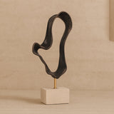 Liang & Eimil Ondra Sculpture – Dark Bronze/Marble
