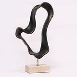 Liang & Eimil Ondra Sculpture – Dark Bronze/Marble