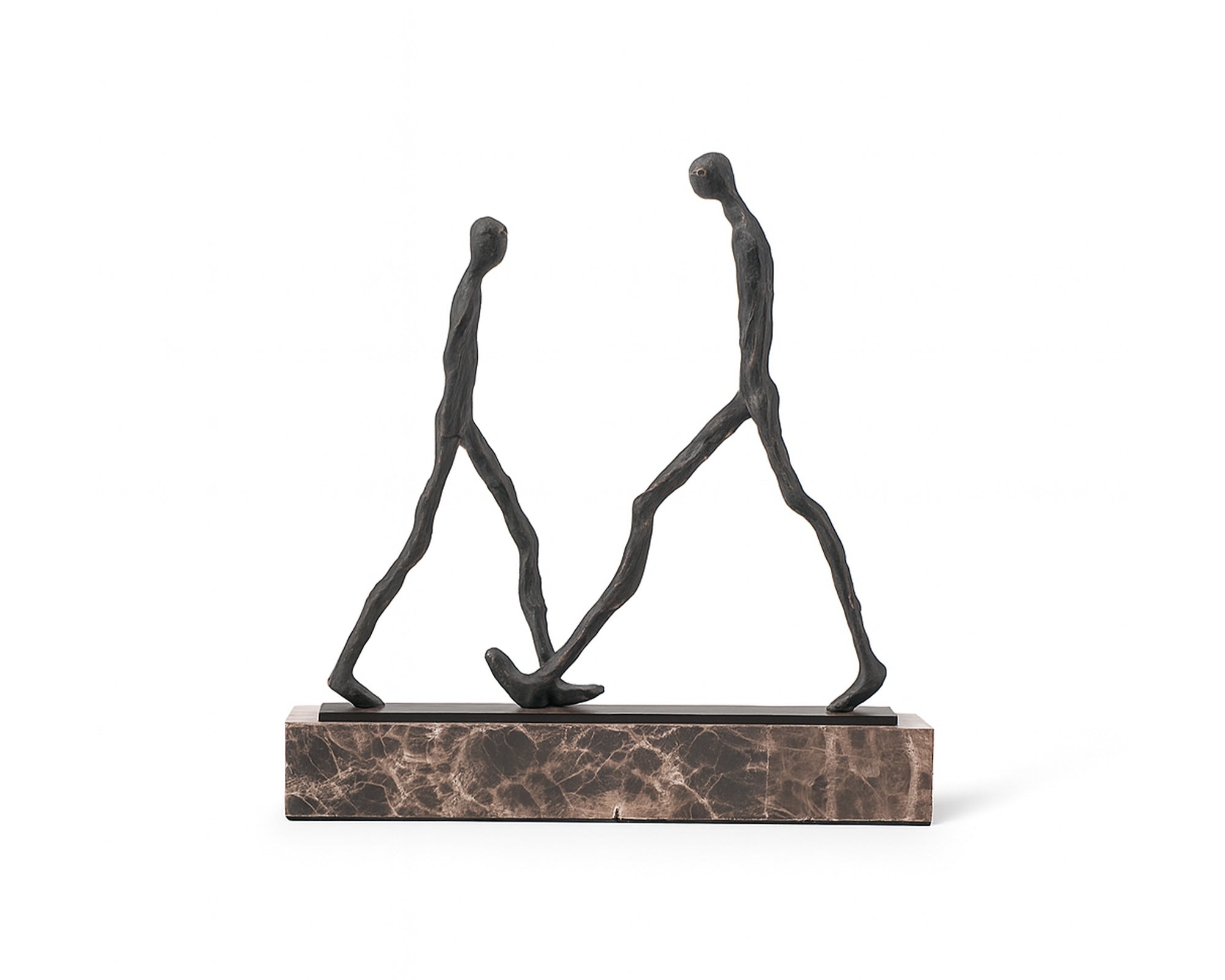 Liang & Eimil Synaxis Sculpture – Dark Bronze/Marble