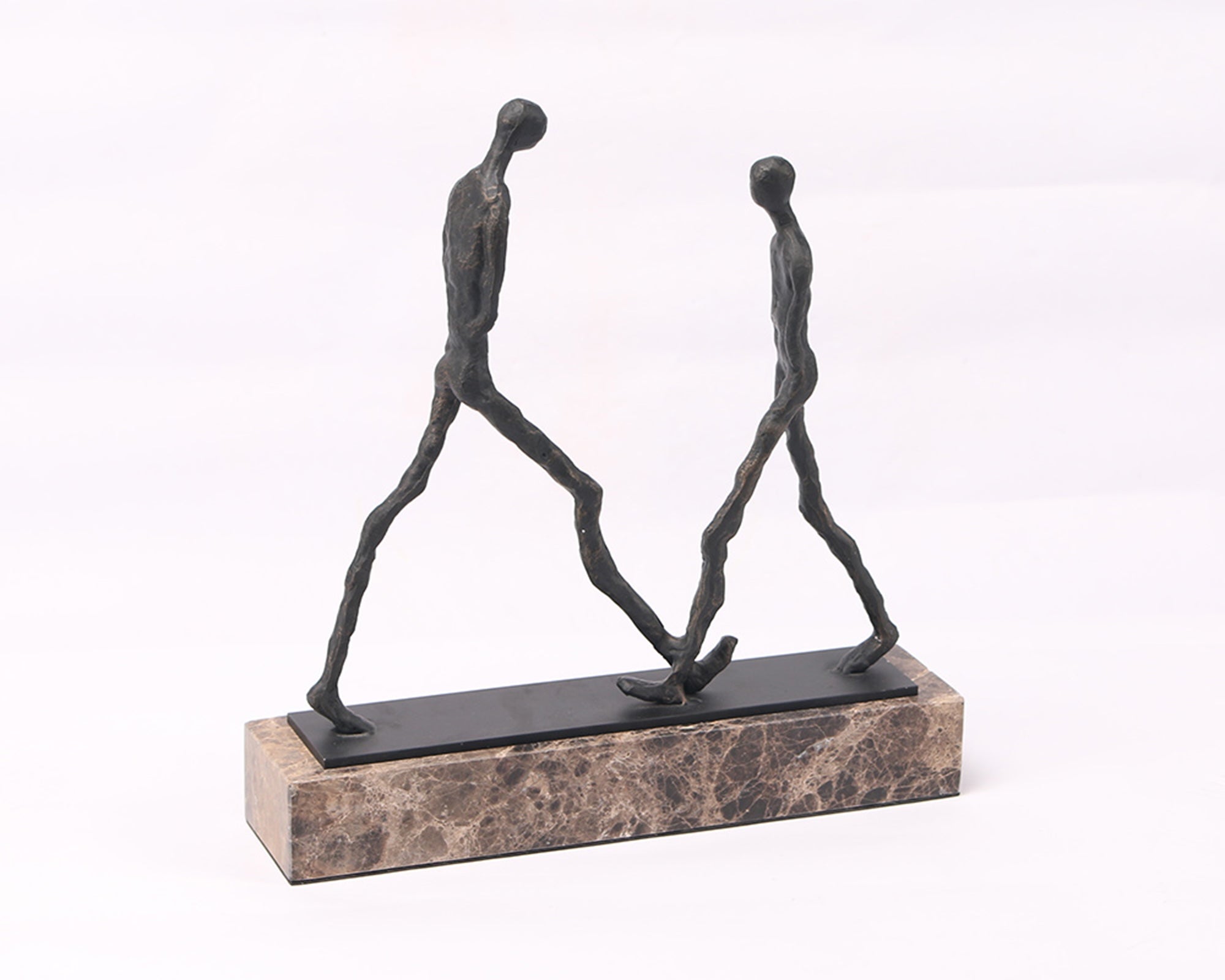 Liang & Eimil Synaxis Sculpture – Dark Bronze/Marble