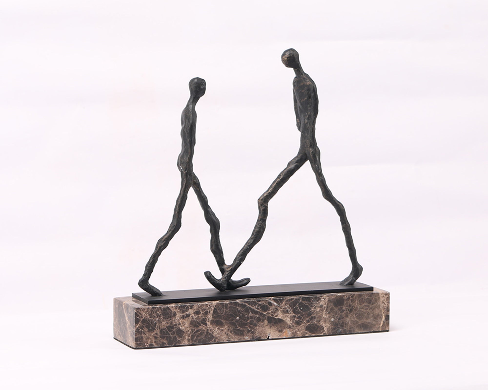 Liang & Eimil Synaxis Sculpture – Dark Bronze/Marble