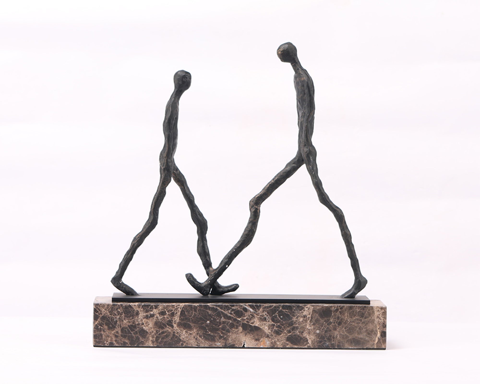 Liang & Eimil Synaxis Sculpture – Dark Bronze/Marble