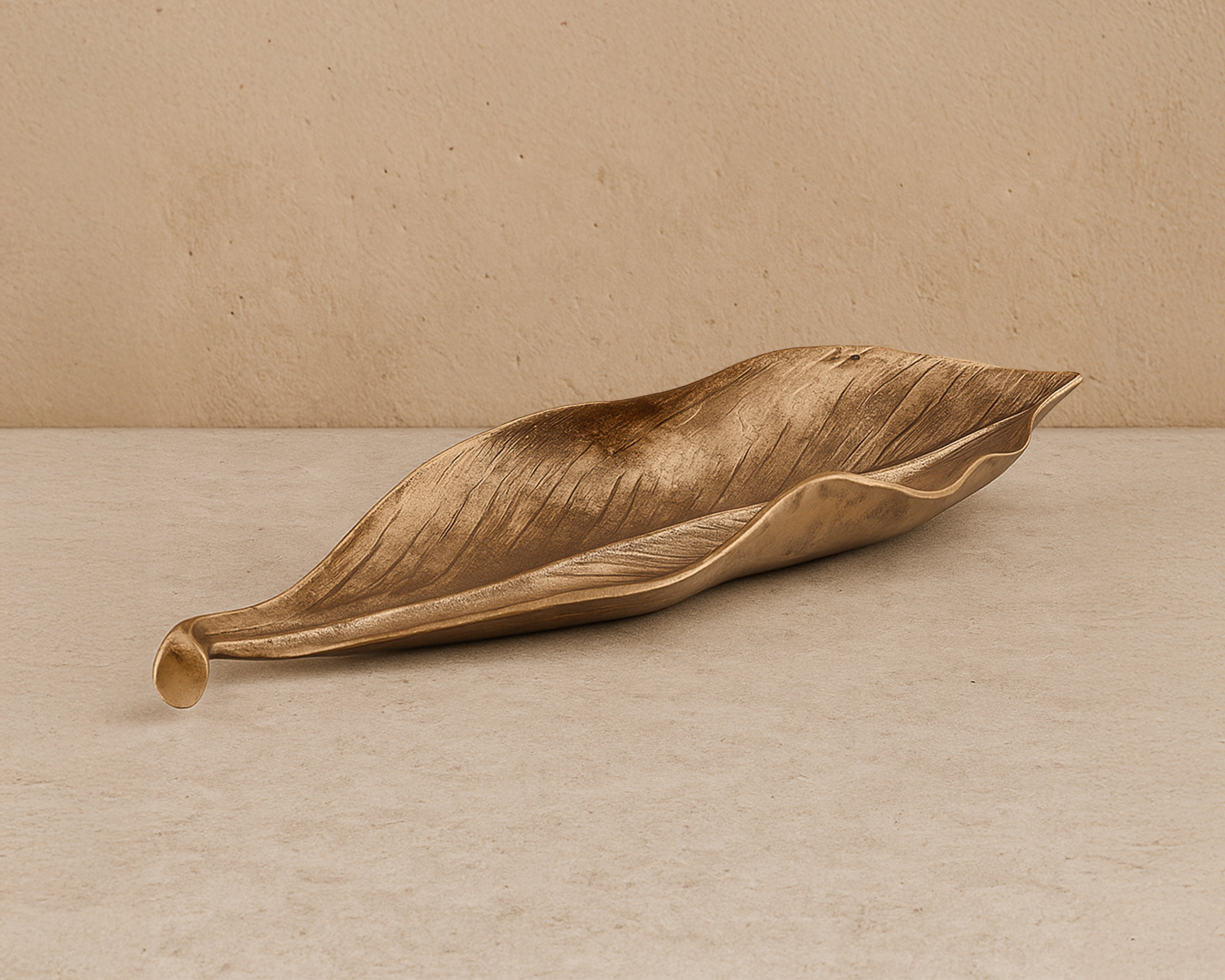 Liang & Eimil Elowen Sculpture – Golden Bronze