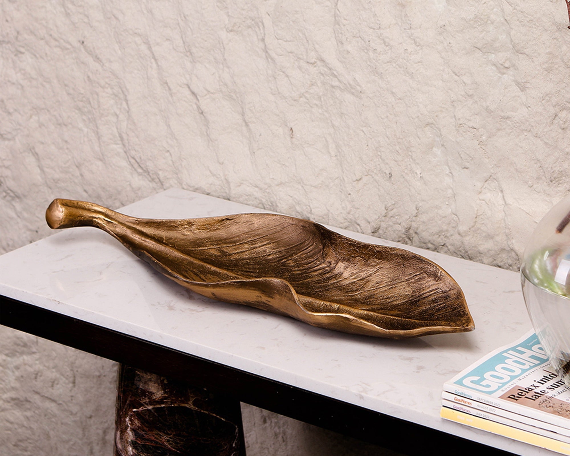Liang & Eimil Elowen Sculpture – Golden Bronze