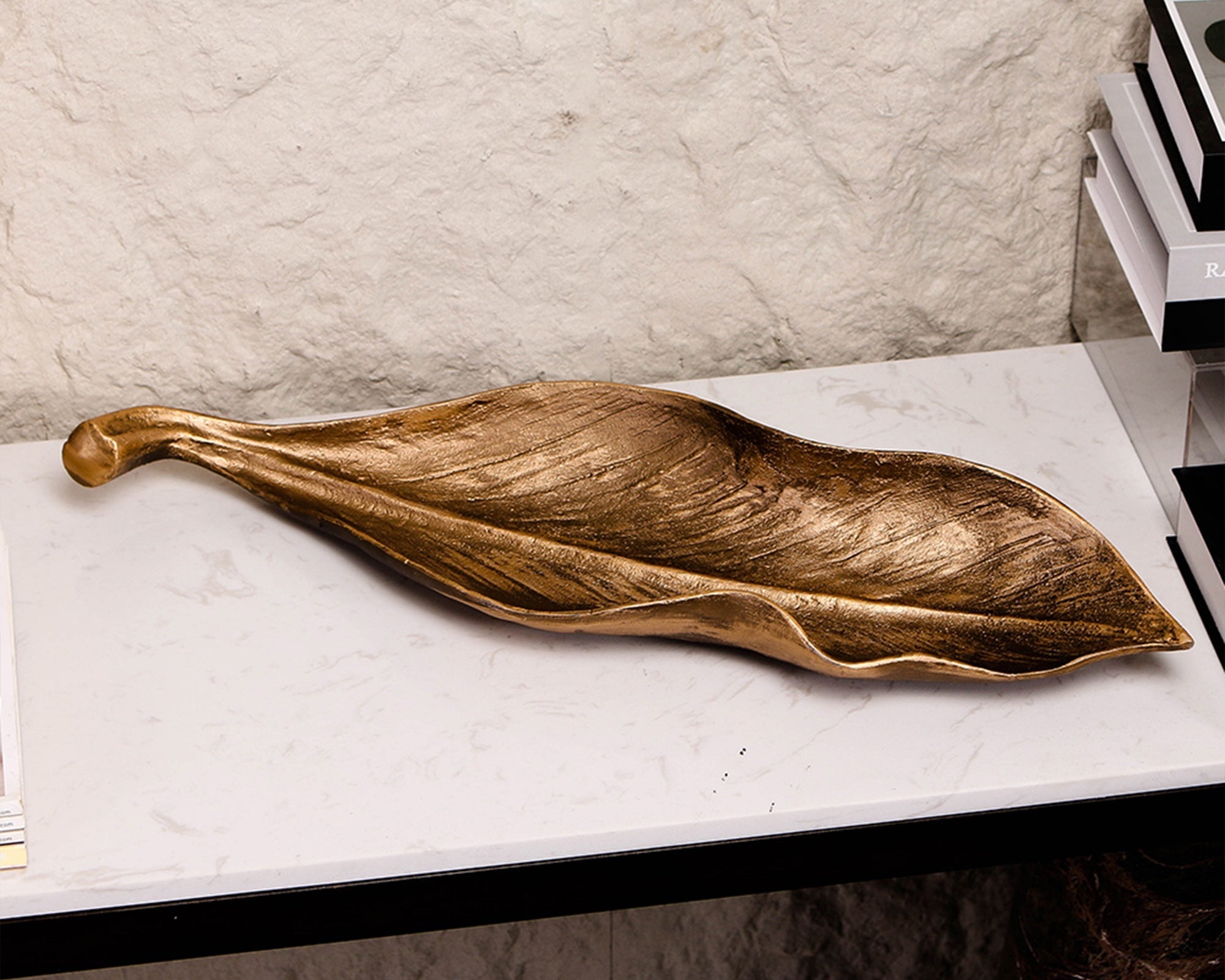 Liang & Eimil Elowen Sculpture – Golden Bronze