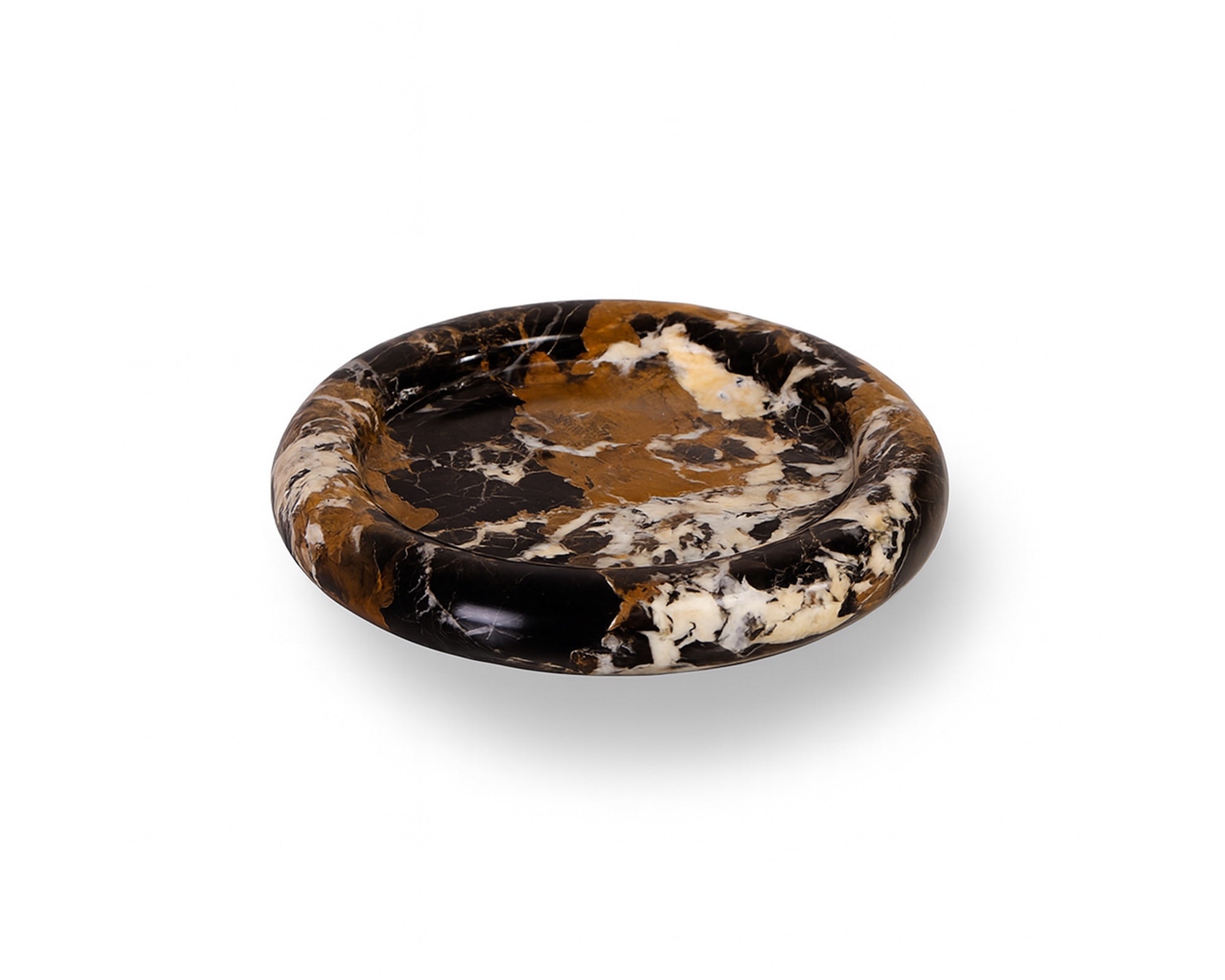 Liang & Eimil Ophira Tray – Black & Gold Marble