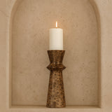 Liang & Eimil Melora Candle Holder – Dark Brown Marble