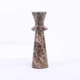 Liang & Eimil Melora Candle Holder – Dark Brown Marble