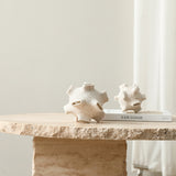 Orb Sculpture Large  - Ivory Resin