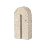 Dolmi Travertine Sculpture Large  -  Beige