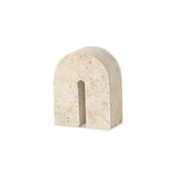 Dolmi Travertine Sculpture Small  -  Beige