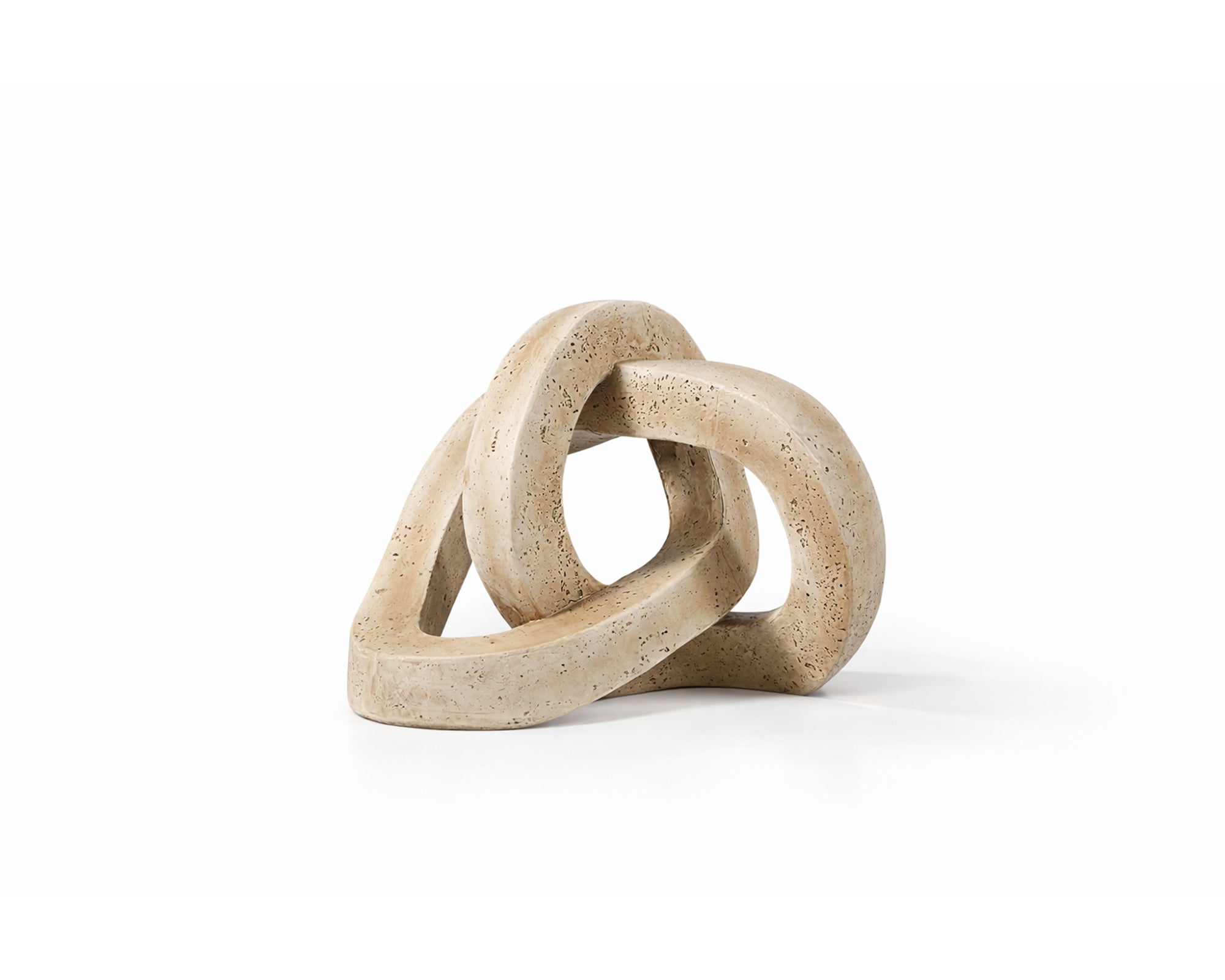 Liang & Eimil Avorio Sculpture – Beige Marble Effect