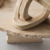 Liang & Eimil Avorio Sculpture – Beige Marble Effect