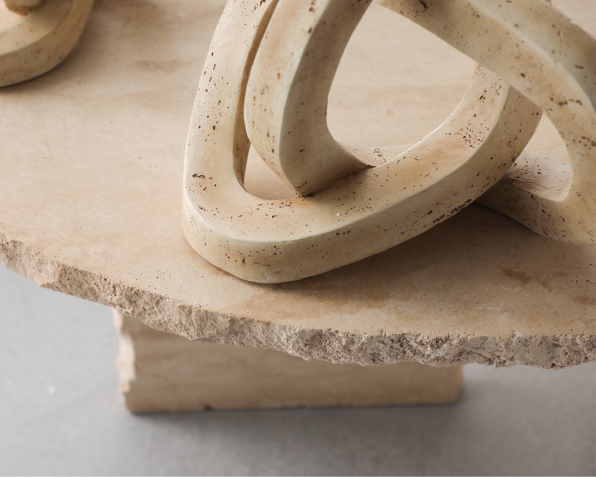 Liang & Eimil Avorio Sculpture – Beige Marble Effect