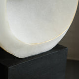 Liang & Eimil Basalto Sculpture – Black & White