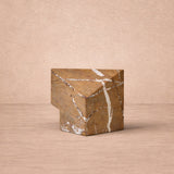 Liang & Eimil Dora Sculpture - Brown Earthy Marble