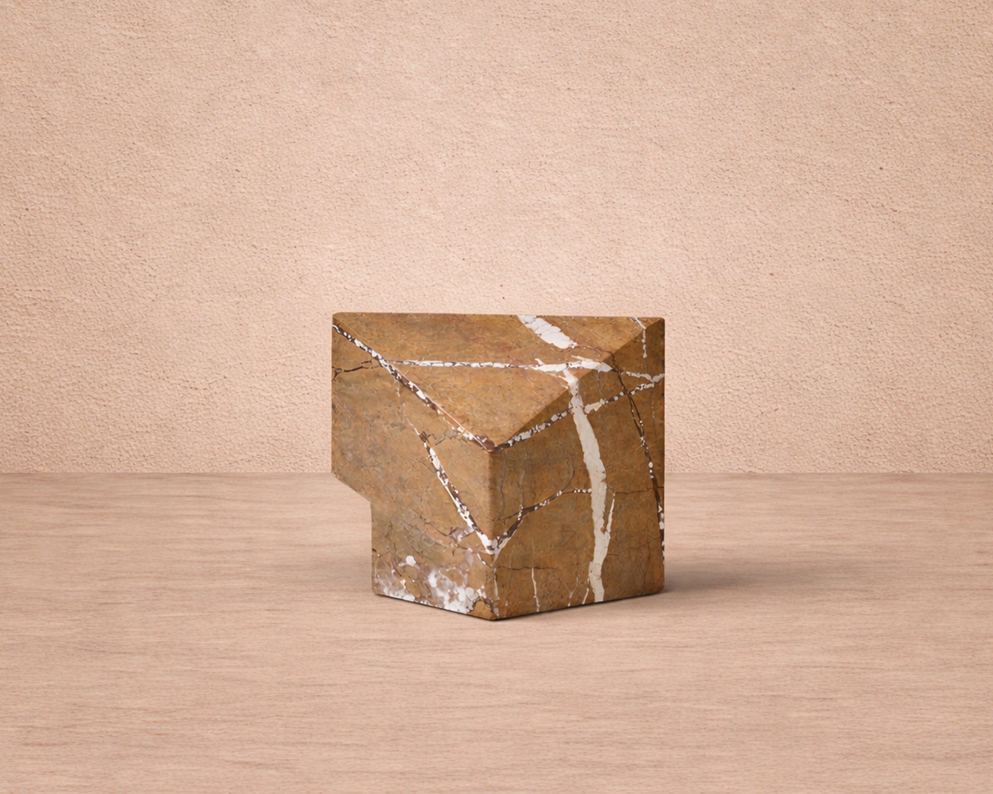Liang & Eimil Dora Sculpture - Brown Earthy Marble