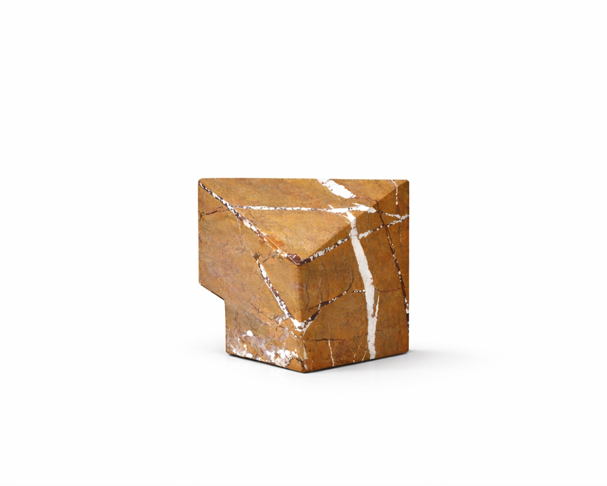 Liang & Eimil Dora Sculpture - Brown Earthy Marble