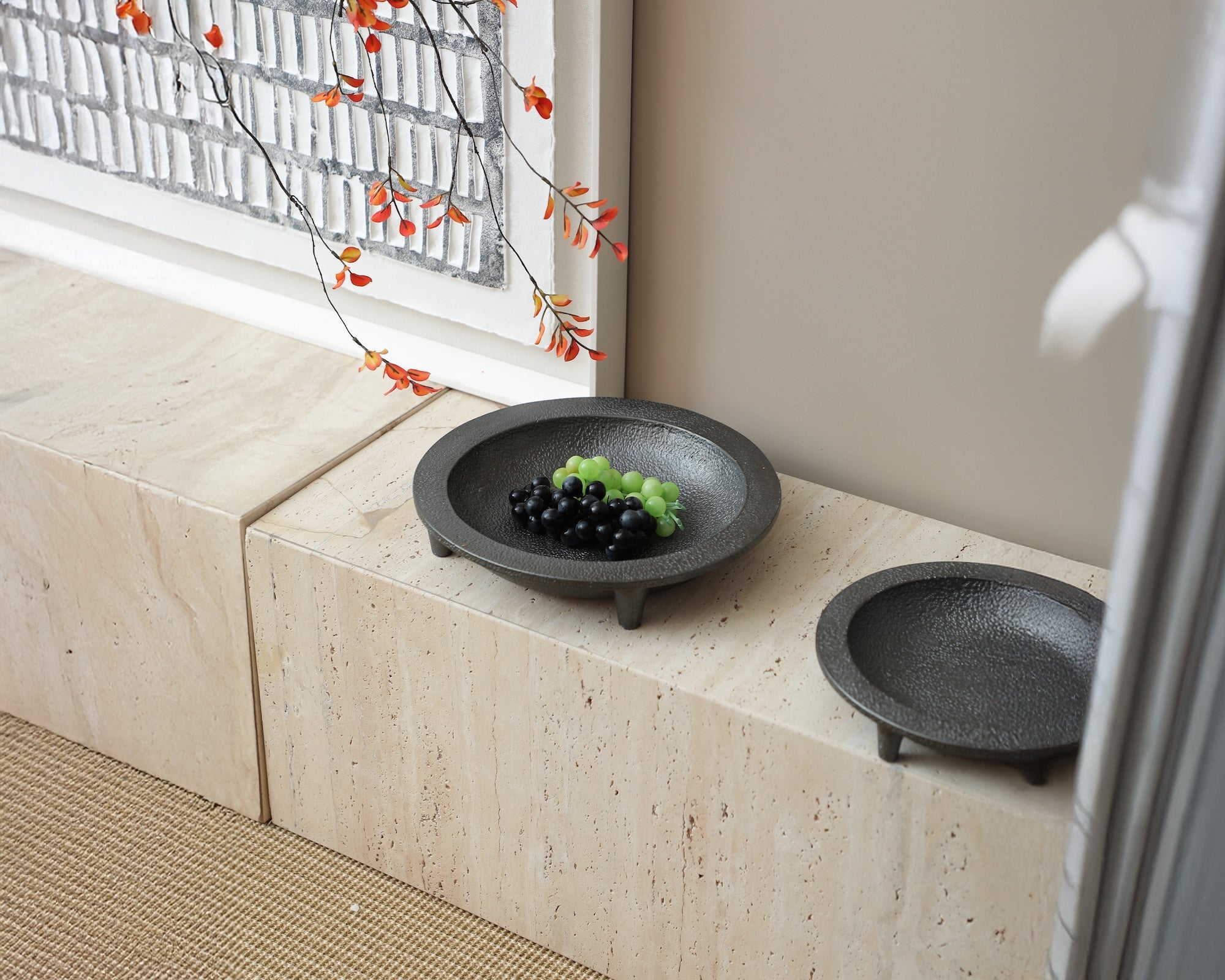 Liang & Eimil Siro Plate - Black Cement