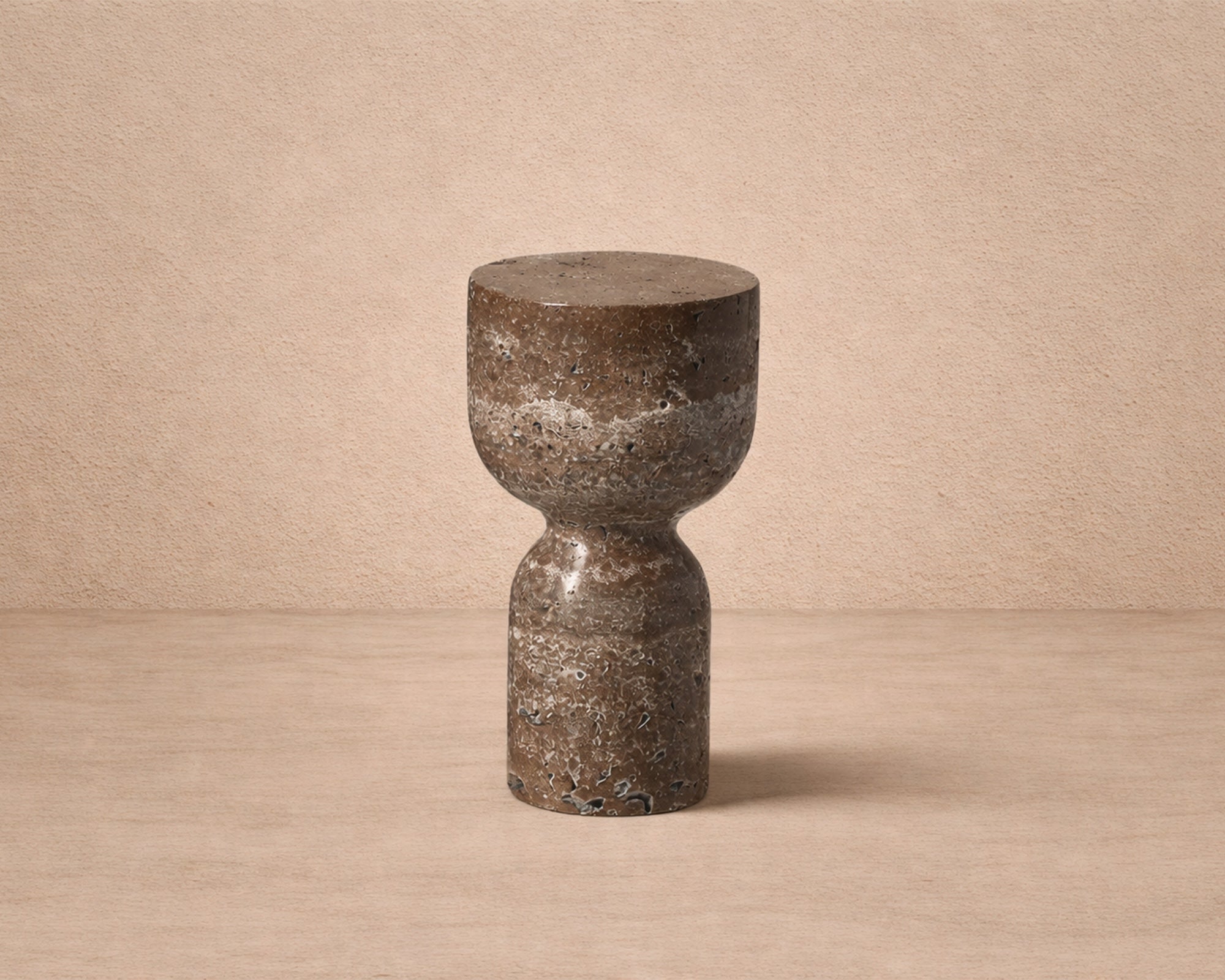 Liang & Eimil Tasso Candle Holder – Brown Marble