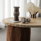 Liang & Eimil Tasso Candle Holder – Brown Marble