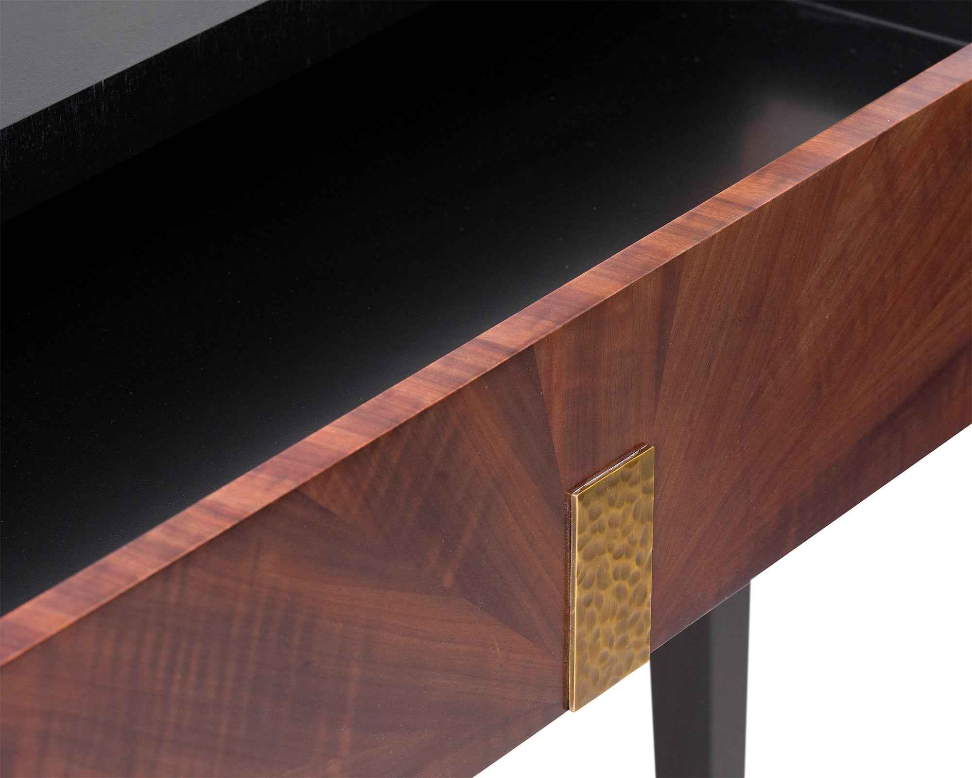 Beverly Console Table - Brown Wood