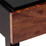 Beverly Console Table - Brown Wood