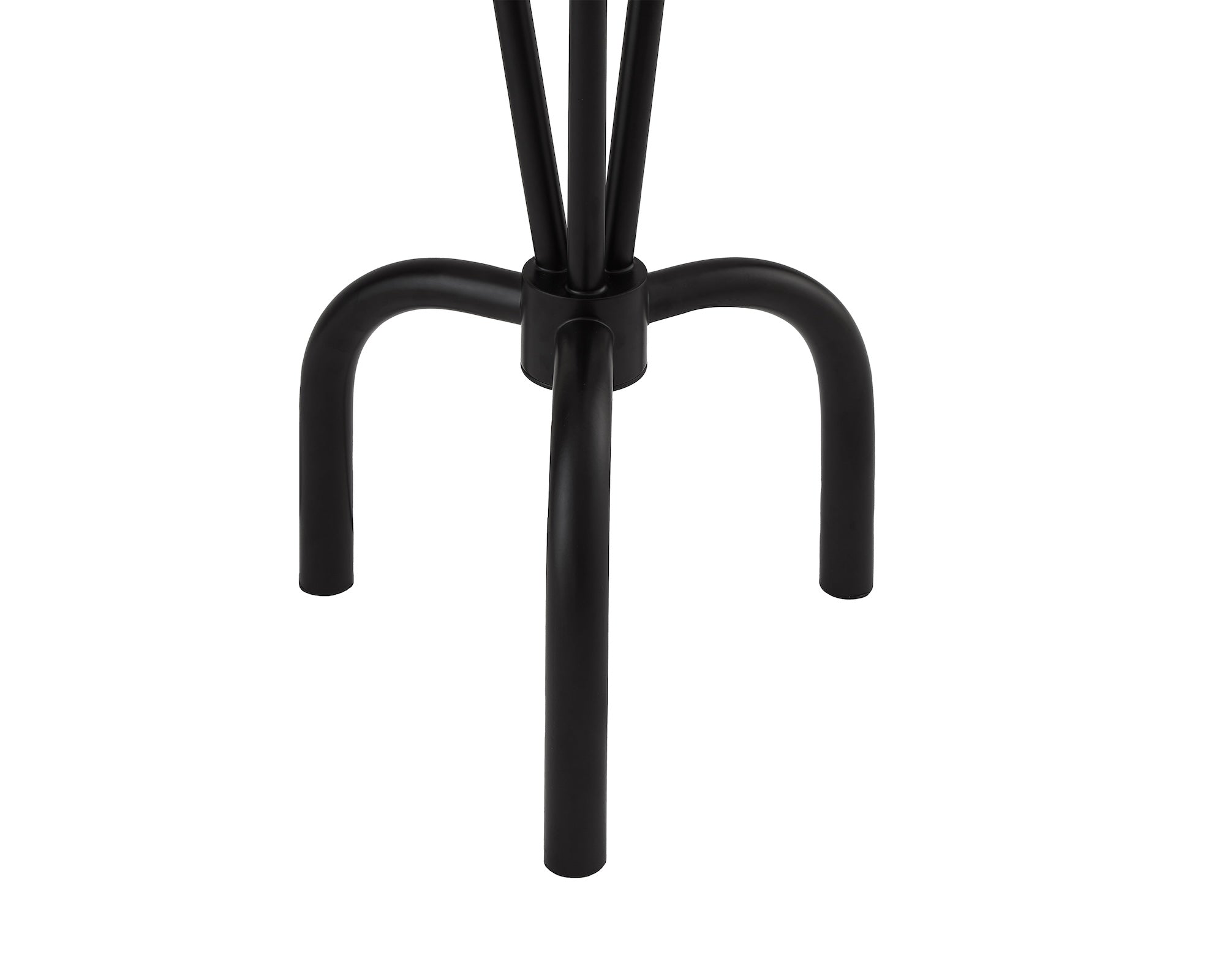 Liang & Eimil Trevi Floor Lamp – White Linen/Black Metal