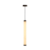 Liang & Eimil Abaco Pendant Light – Alabaster Effect & Black Metal