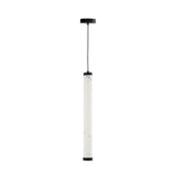 Liang & Eimil Abaco Pendant Light – Alabaster Effect & Black Metal