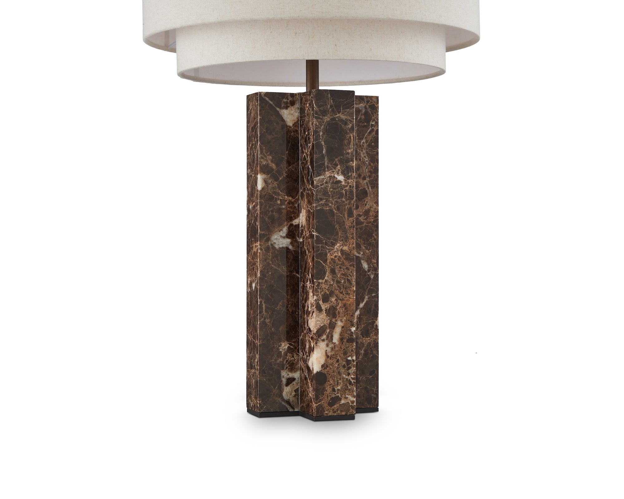 Liang & Eimil Asos Table Lamp – Brown Emperador Marble