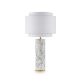 Liang & Eimil Aulis Table Lamp – White & Grey Marble