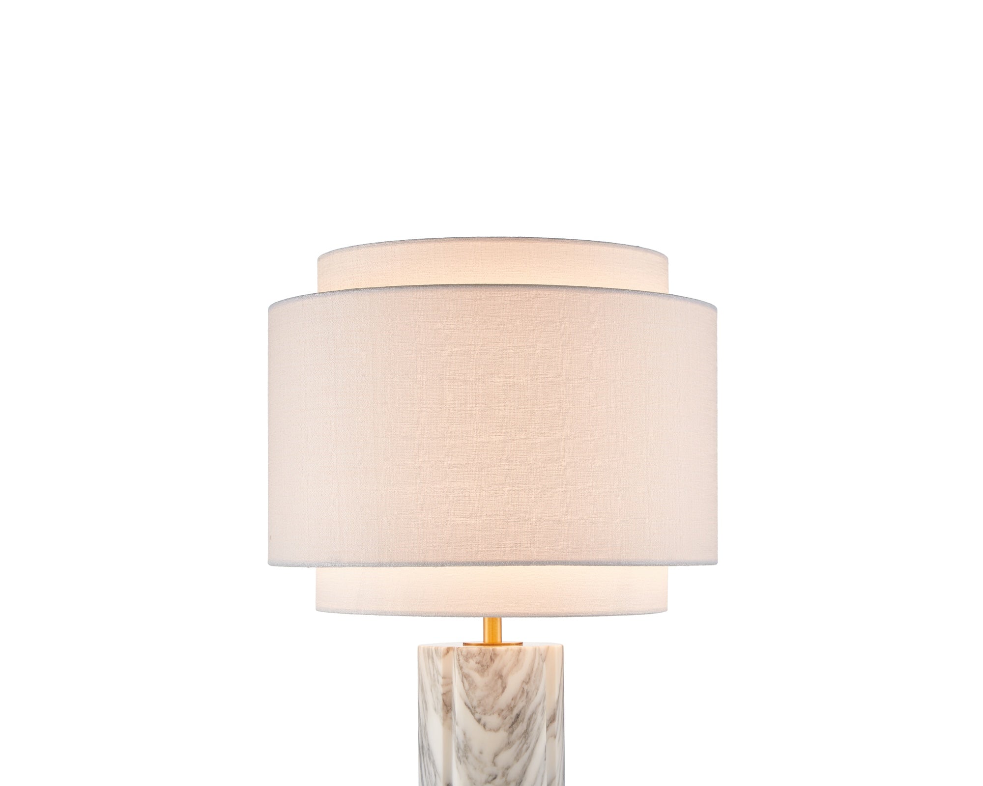 Liang & Eimil Aulis Table Lamp – White & Grey Marble