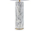 Liang & Eimil Aulis Table Lamp – White & Grey Marble