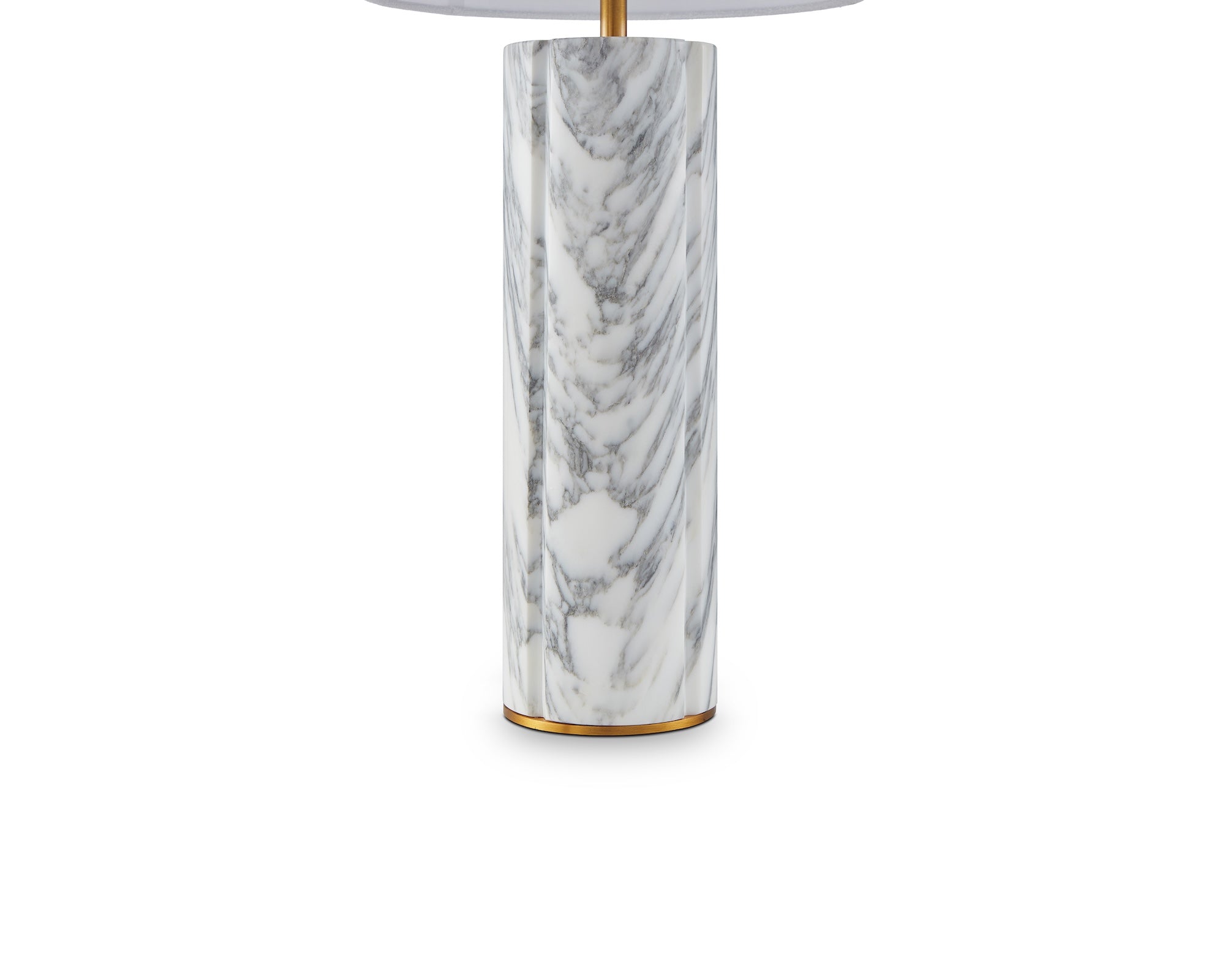 Liang & Eimil Aulis Table Lamp – White & Grey Marble