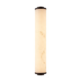 Liang & Eimil Fento IP44 Wall Lamp - Antique Bronze and Alabaster Effect - Large