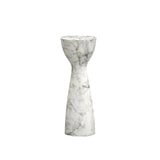 Liang & Eimil Akali Side Table – Carrara White Marble Effect – Small