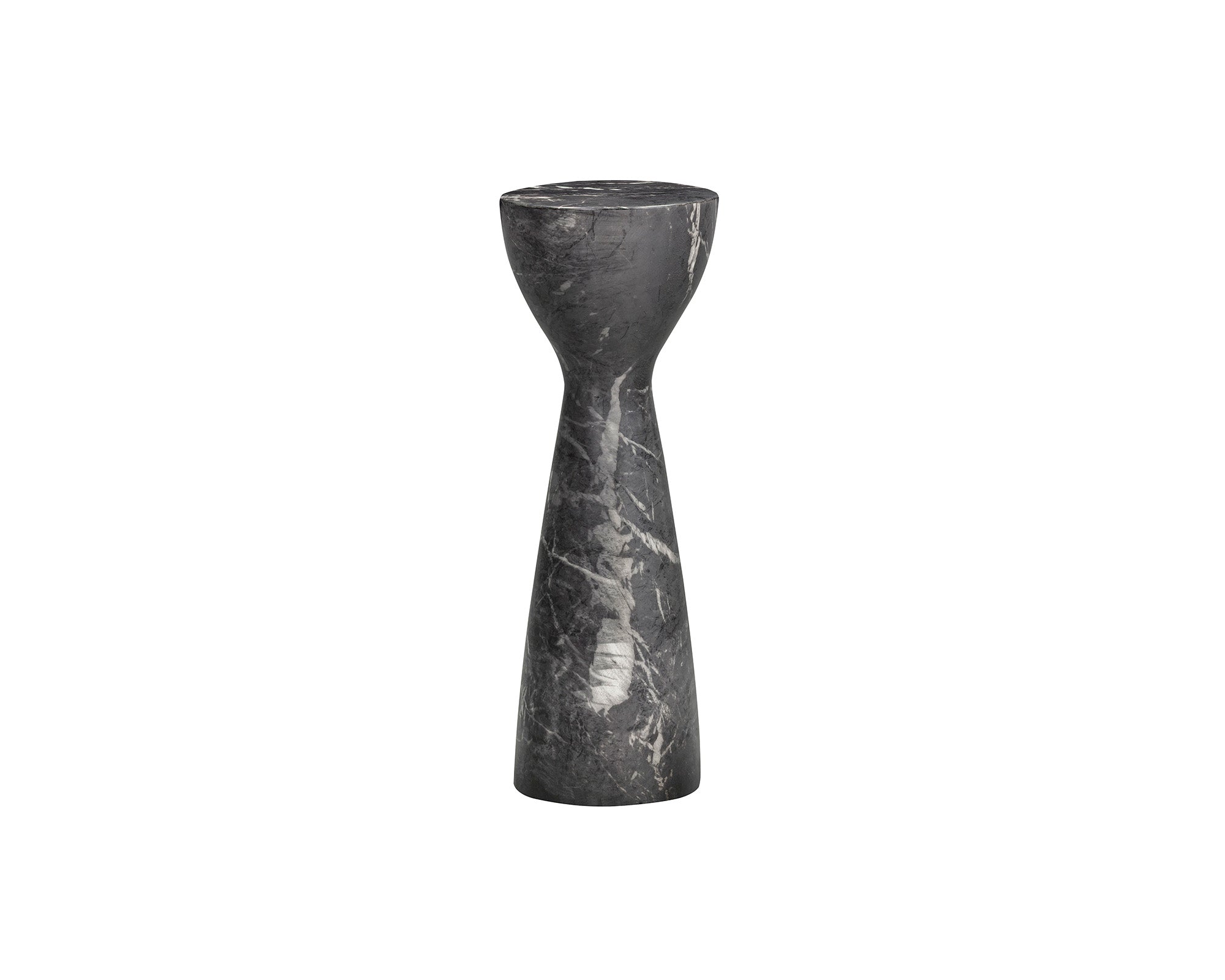 Liang & Eimil Akali Side Table – Marquina Black Marble Effect – Small