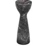 Liang & Eimil Akali Side Table – Marquina Black Marble Effect – Small